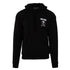 Moschino Double Question Mark Logo Black Hoodie 221ZPA17039028 1555